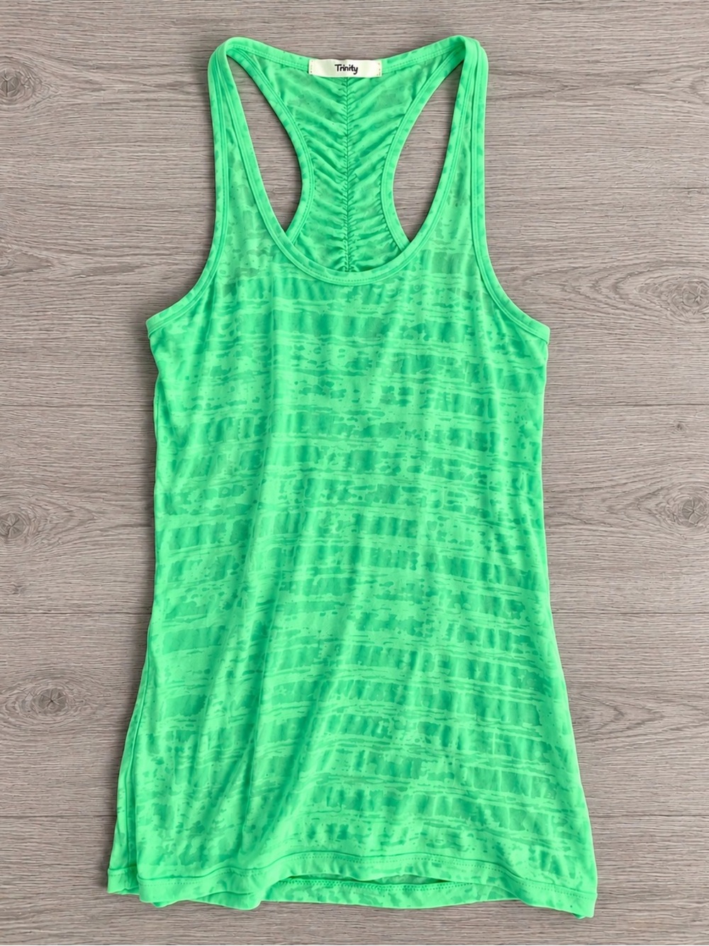 Trinity Bright Green Racerback Tank